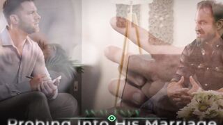 ADULT TIME - Therapist Caden Jackson Offer Heterosexual Client Bruce Jones His First Homosexual Anal Experience