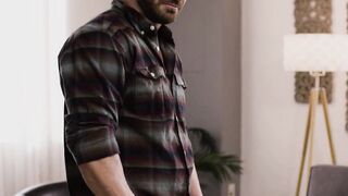 ADULT TIME - Therapist Caden Jackson Offer Heterosexual Client Bruce Jones His First Homosexual Anal Experience