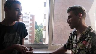 LatinoJuice.com - Skinny twink Ayun rammed by straight Latino Edipo Rey