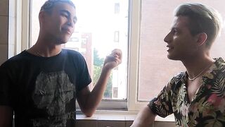 LatinoJuice.com - Skinny twink Ayun rammed by straight Latino Edipo Rey