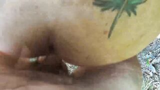 LatinoJuice.com - Hairy Latino Rodrigo El Santo rides Pablo X dick outdoors