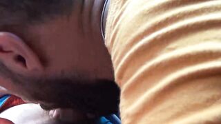 LatinoJuice.com - Hairy Latino Rodrigo El Santo rides Pablo X dick outdoors