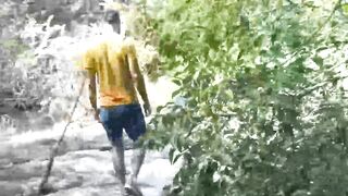 LatinoJuice.com - Hairy Latino Rodrigo El Santo rides Pablo X dick outdoors
