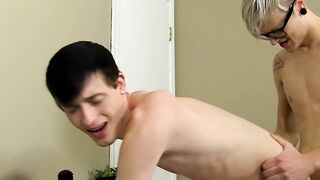Carmen Delano shoots his hot seed to his sub lover