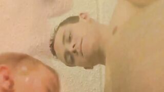 BarebackGayPorno.com - Petite twinks Chase Evans and Garrett Cooper bareback after a