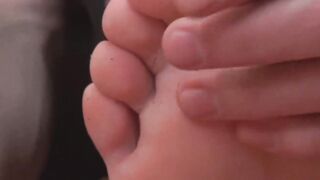GuysToeSucking.com - Attractive youth sucks his toe and jerks his smooth cock