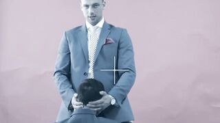 Cock addicted stallion Damon Heart gets a rough throatfuck
