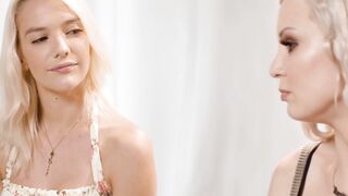 MOMMY'S CHICK - Huge Boobies milf Kenzie Taylor Finger Bang babe Blonde Kenna James During Passionate Real Sex