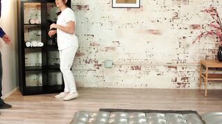 NURU GRIND - Eighteen Masseuse Keira Croft Offer Her Best To Her Next Client Who's Her Next Door