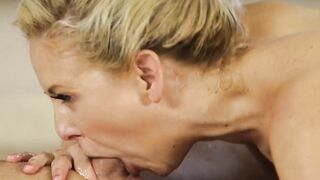 NURU GRIND - Hot Cherie DeVille Offer Her Best Rubs To Her Chivalrous Client Who Saved Her