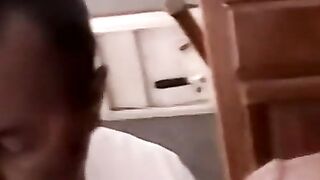 Interrracial blowjob threesome with a mature black gay