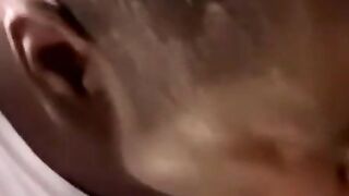Interrracial blowjob threesome with a mature black gay