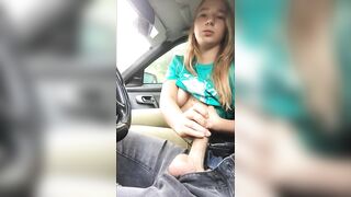 I gave a rides to a schoolgirl, as a payment there was a head