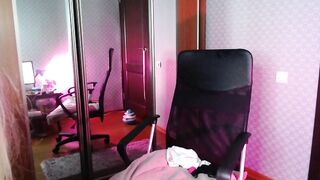 Blonde caresses her anal hole with a sex toy