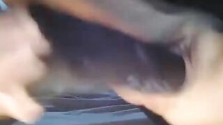Fucking african vibrator and Squirting like fountaine