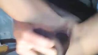 Fucking african vibrator and Squirting like fountaine