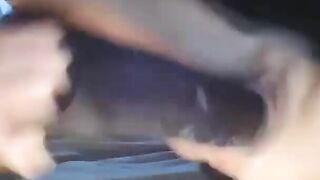 Fucking african vibrator and Squirting like fountaine