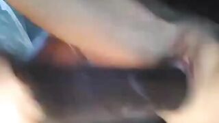 Fucking african vibrator and Squirting like fountaine