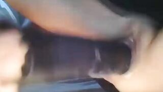 Fucking african vibrator and Squirting like fountaine