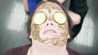Hubby fuck behind his wifey's back inside a goddess salon – 2