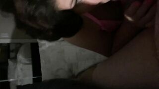 Milf loves babe cum into her mouth