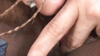 Bubbly dyke lovers cunt licking and sixty nine posing into bed