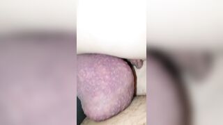close up fucking her babe pushy with penis ring on