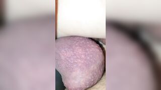 close up fucking her babe pushy with penis ring on