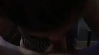 Me blowing Matt