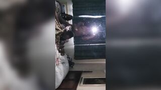 Back shots made her cum and moan