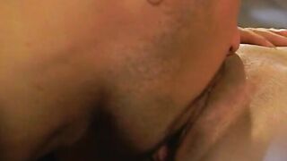 Man of tiny timber bangs juicy dark haired beauty