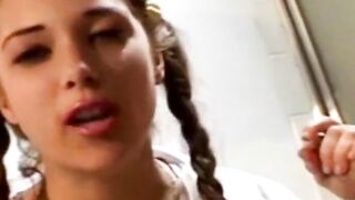 Pigtails – Handjobs From A Lusty Eighteen Bae