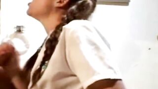 Pigtails – Handjobs From A Lusty Eighteen Bae