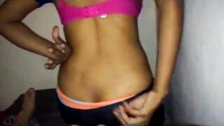 desi barely legal year pure teenagers chick banged!