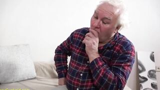 ugly old lady first cuckold anal fucking