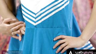 Lulu Chu's Tight Cunt Belongs To Her Cheerleader Captain