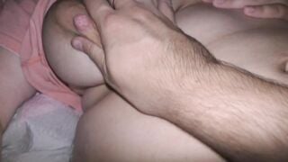 I let my stepdaddy grope my huge eighteen melons! - Milky Mari