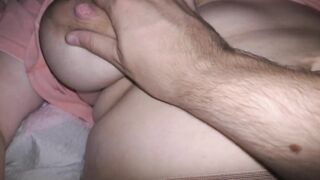 I let my stepdaddy grope my huge eighteen melons! - Milky Mari