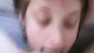 cuckqueen submissive given tongue and spermed