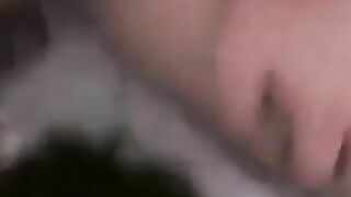 cuckqueen submissive given tongue and spermed