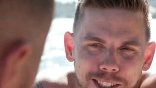 DEVILS CLIP - Cutie Adira Allure Has Fun Fucking 2 Bi-Curious Guys Into Steamy 3Some