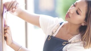 GIRLSWAY - Lesbo Flower Shop Owner Has Passionate Plowed With Her Favorite Customer Newly Single