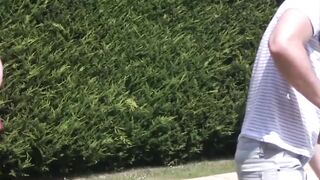 MatureLacey.com - Mature seductress Lacey Starr's poolside cock tease