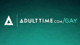 ADULT TIME - Hung Heterosexual Buddies Pierce Paris & JJ Knight Try Homosexual Sex While Masturbating Together
