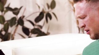 ADULT TIME - Hung Heterosexual Buddies Pierce Paris & JJ Knight Try Homosexual Sex While Masturbating Together