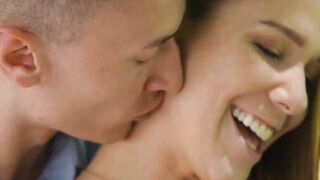 JOYMII - Incredible Sexy Alexis Crystal Takes A Long Dick Deep Into Her Tight Butt After Erotic Strokes