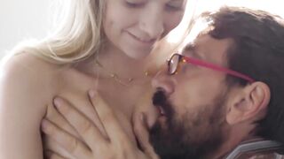 PornTaboos.com - Blonde teen Riley Holmes fucked doggystyle by her horny stepfather
