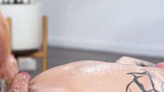 NURU GRIND - HOTTEST NURU MASSSAGE SCENES COMPILATION! DYKE, HUGE BOOBIES, TWAT FUCKING, AND MORE!
