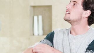 NURU STROKES - Big Tit milf Nina Elle Offer A Cutie NURU Strokes To Her Stepson