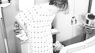Doctor Beaux Matthews cures Skylar Finchs fatigue after a hardcore bareback ass fucki